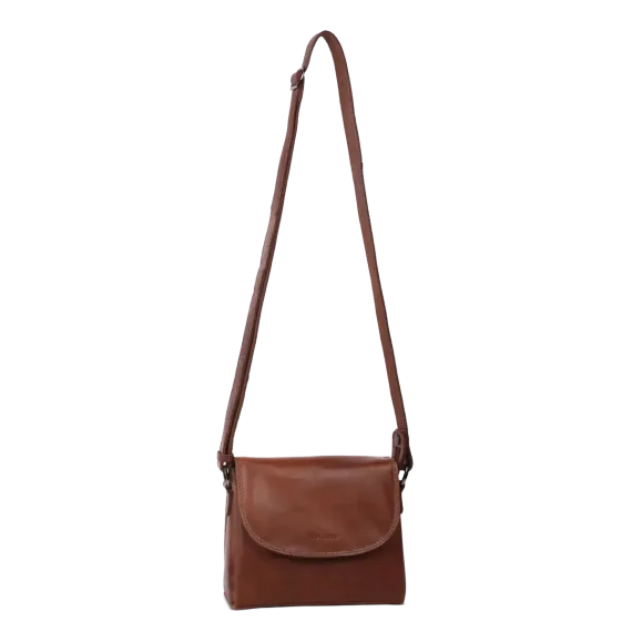 The Monte Flapbag -368 Cognac