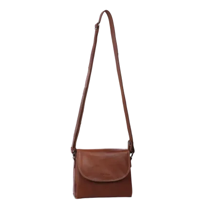 The Monte Flapbag -368 Cognac