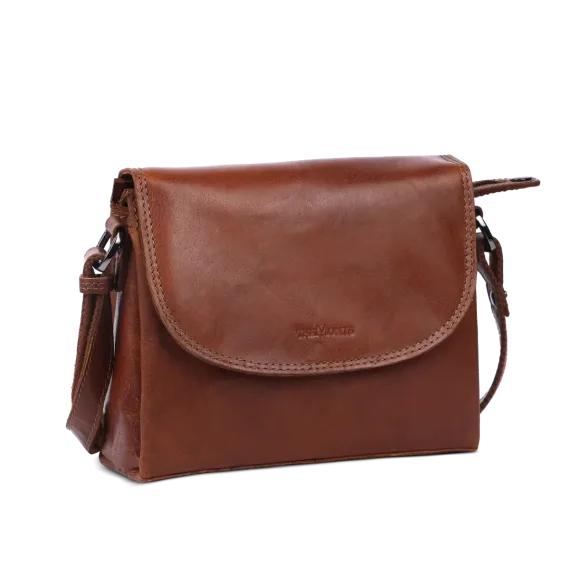The Monte Flapbag -368 Cognac
