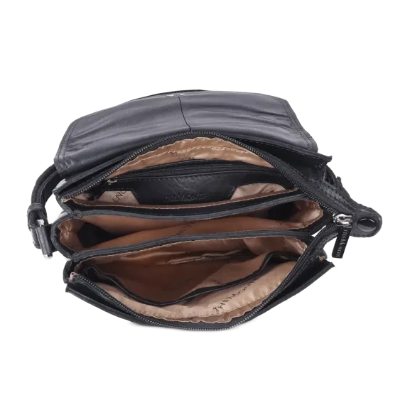 The Monte Flapbag -368 Black