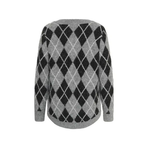 Kaffe Csima Cardigan Grey Mel
