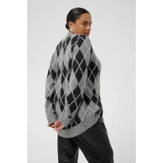Kaffe Csima Cardigan Grey Mel