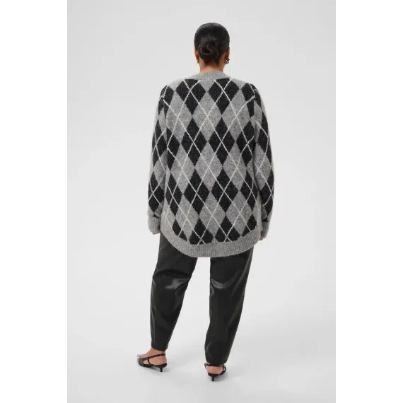 Kaffe Csima Cardigan Grey Mel