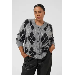 Kaffe Csima Cardigan Grey Mel