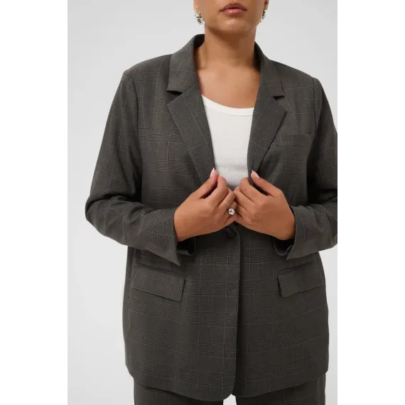 Kaffe Clenoma Blazer D.Grey Check