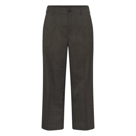 Kaffe Clenoma Pants D.Grey Check