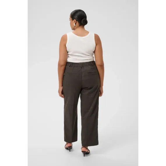 Kaffe Clenoma Pants D.Grey Check