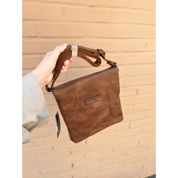GPC Flapbag L Cognac
