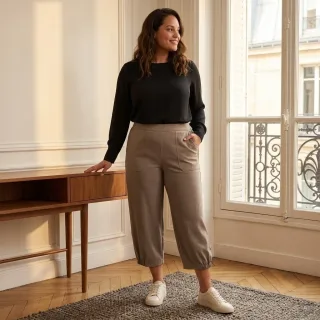 Pont Neuf Mica Pant D.Sand