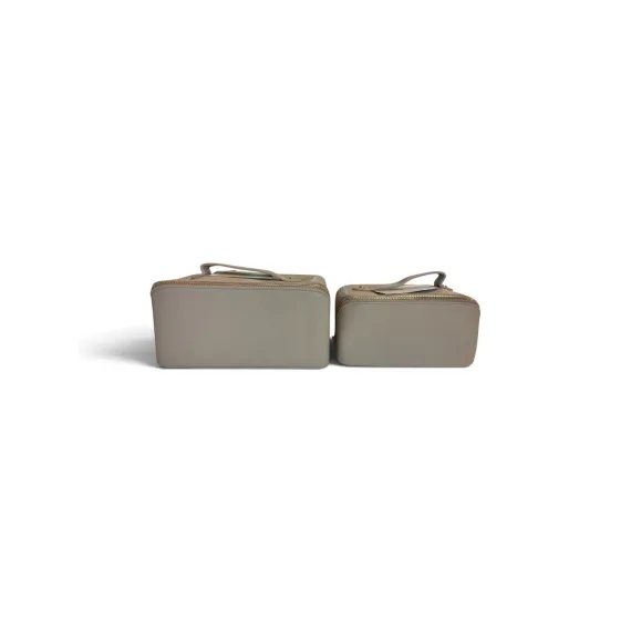 Nicole Brown Toiletbag L Cream