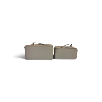 Nicole Brown Toiletbag L Cream