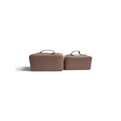 Nicole Brown Toiletbag L Pink