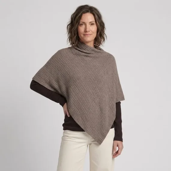 Lind Linn Poncho Rose Mel