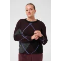 Kaffe Ckit Pullover D.Grey Mel/Fudge