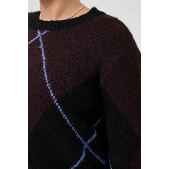 Kaffe Ckit Pullover D.Grey Mel/Fudge