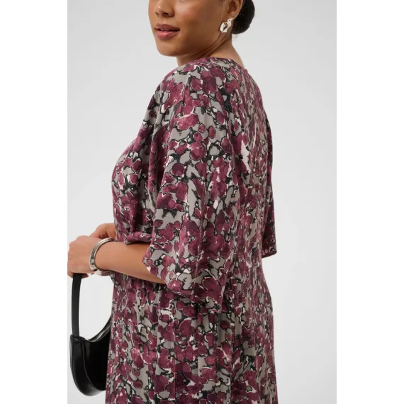 Kaffe Cmaggie Dress Fudge Abstr.