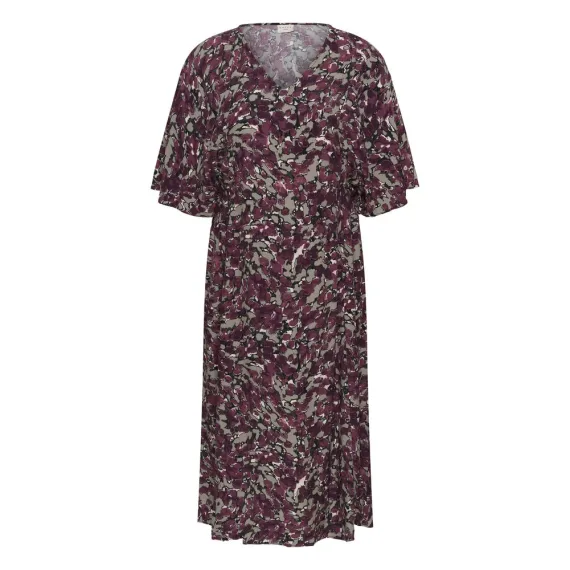 Kaffe Cmaggie Dress Fudge Abstr.