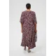 Kaffe Cmaggie Dress Fudge Abstr.