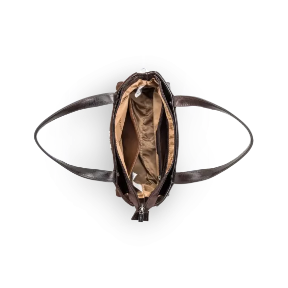 The Monte Handbag M -356 Brown