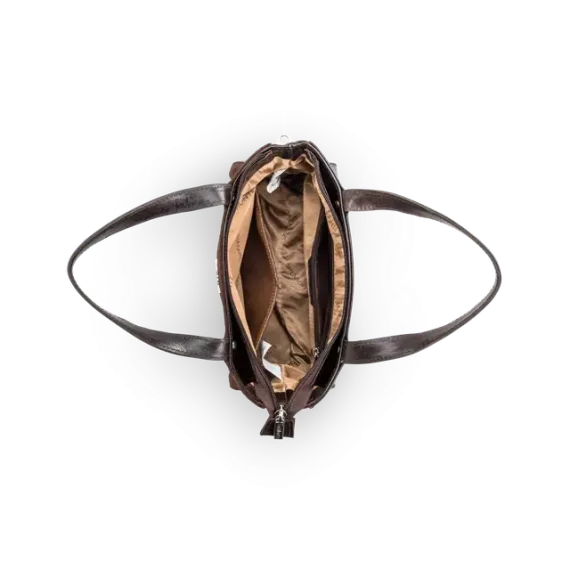 The Monte Handbag M -356 Brown