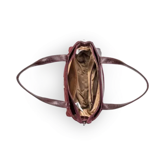 The Monte Handbag M -356 Burgundy