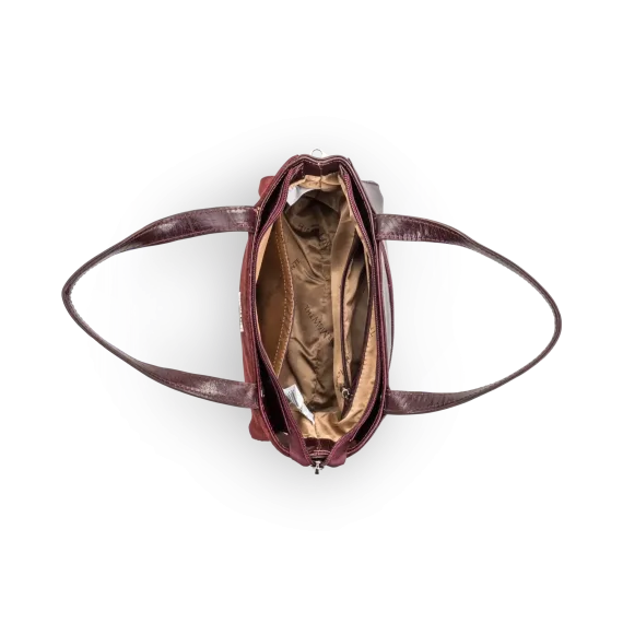 The Monte Handbag M -356 Burgundy