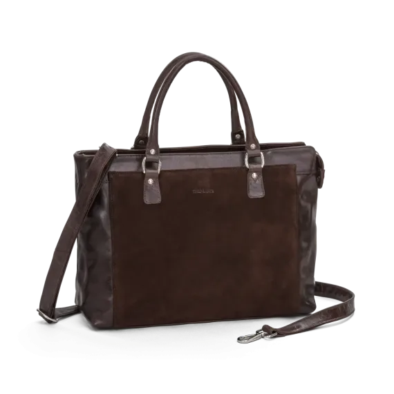 The Monte Handbag L -269 Brown