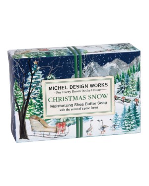 Michel Design Works Shea Butter Soap Christmas Snow