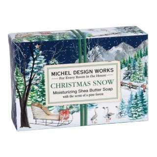 Michel Design Works Shea Butter Soap Christmas Snow