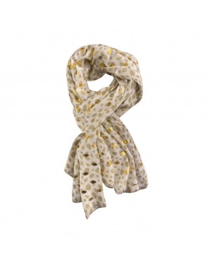 Scarf Dots & Gold
