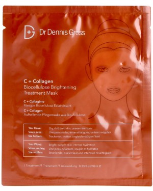 Dr. Gross C+ Collagen Biocellulose Brightening Mask