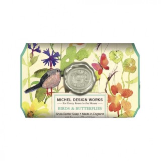 Michel Design Works Shea Butter Birds & Butterflies