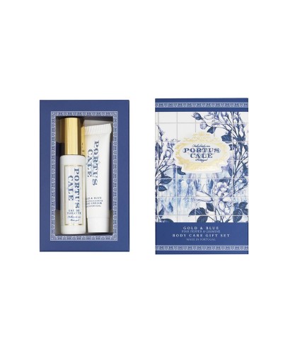 Portus Cale Gold & Blue BodyCare Gift set